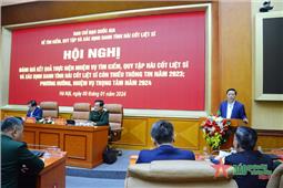 Xây dựng hệ thống dữ liệu hoàn chỉnh về liệt sĩ, mộ liệt sĩ